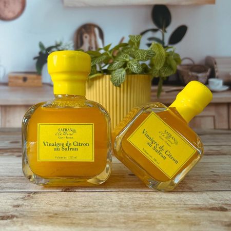 Vinaigre de citron au Safran