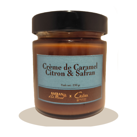 Crème de Caramel Citron & Safran - Pot de 230g