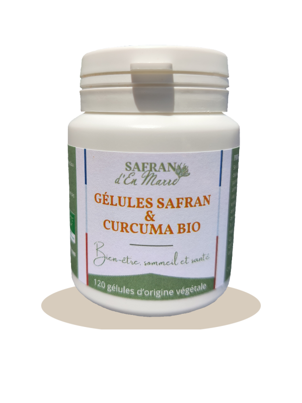 Gélules Safran & Curcuma BIO - 120 gélules