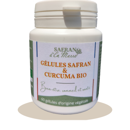 Gélules Safran & Curcuma BIO - 60 gélules